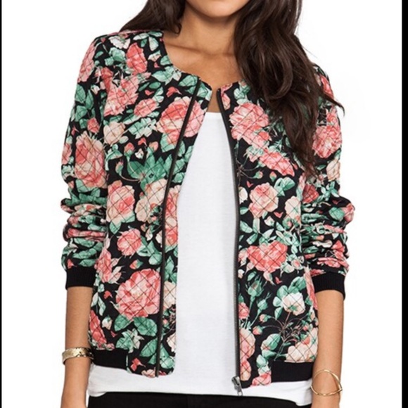 LOVERS & FRIENDS Catch Up Bomber Jacket - Picture 1 of 10